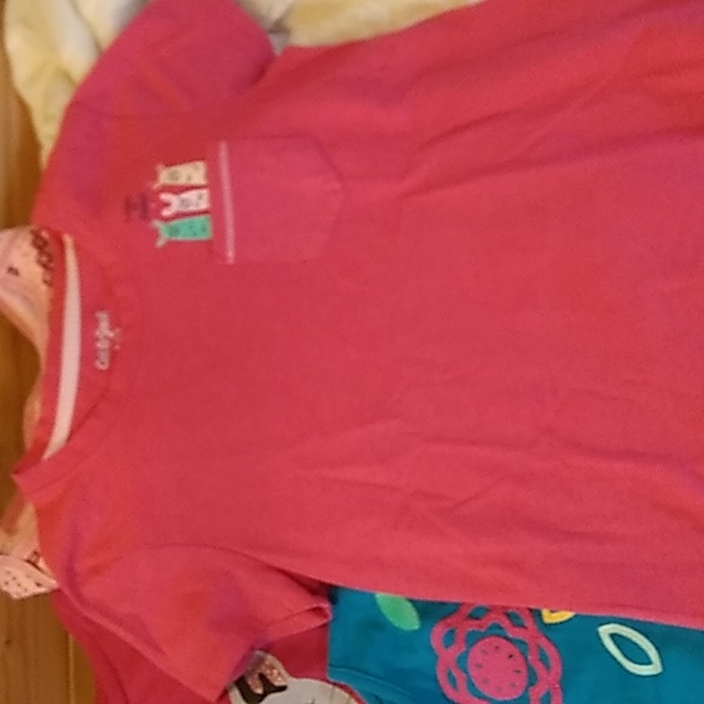 Girls Medium 7/8, 7, 8, bundle wonder Nation, cat jack, 5 tops & hooded sweater - Picture 5 of 9